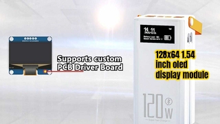 128*64 Módulo de exibição OLED de 1,54 polegadas