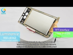 IPS TFT LCD capacitivo touchscreen 480x800 2 faixas MIPI DSI interface