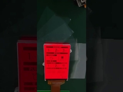 Painel monocromático do LCD com brilho Cd/m2 de vista da área 150 do conector 52.2*91.1mm de FPC