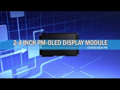 Fornecedor de LCD 128 * 64 pixels Módulo de exibição PM-OLED de 2,4 polegadas