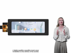 3 polegadas 268 * 800 pixels Long Strip LCD Touch Screen Module para caneta de digitalização