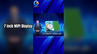 Chenghao 800*1280 Tela IPS TFT de 7 polegadas com toque capacitivo