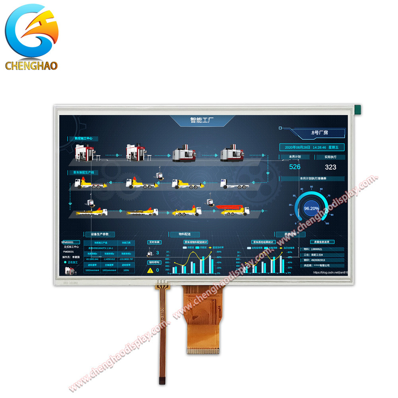 10.1inch Size Color Screen Tft Lcd Module 1024x600 Pixels  Lcm