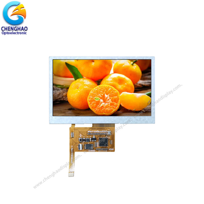 480*272 Dot Matrix LCD Display Module 4.3inch SPI Screen com IPS Todos os ângulos de visão