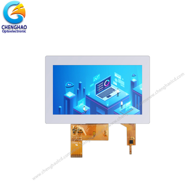 800*480 TFT LCD capacitivo touchscreen 7 polegadas com 40 pin RGB interface