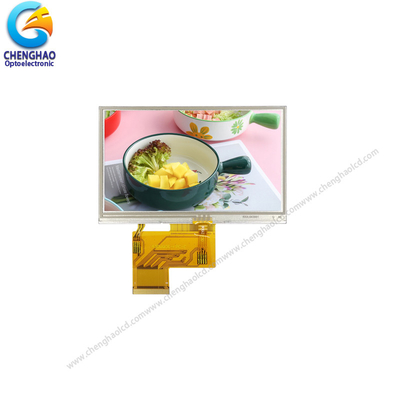 Interface RGB 4,3 polegadas TFT Display 480x272 40 pin Display Full Color com TP