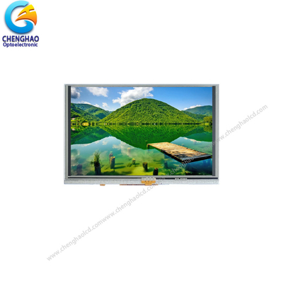 5.0 polegadas LCD touch monitor 800X480 12 O'Clock Direção de visualização Painel LCD pequeno