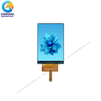 Modulo de exibição LCD SPI de 4 linhas de 8 bits de 3,5 polegadas HVGA