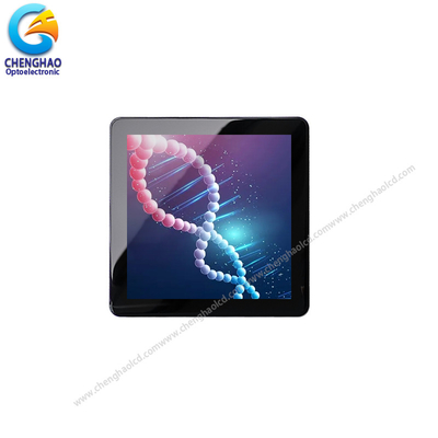 Display LCD Touch quadrado com efeito preto de 3,95 polegadas TFT LCD capacitivo touchscreen