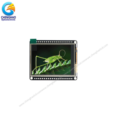 2.4''Pequeno LCD touch screen 240x320 50pin SPI TFT LCD Display com painel de direção