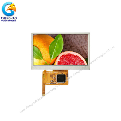 Relação legível do Pin SPI da polegada 480x272 10 da exposição 4,3 de TFT LCD da luz solar