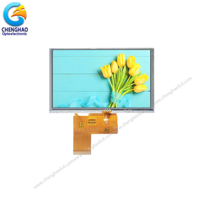 24 exposições mordidas da polegada 480*800 40pin IPS LCD da exposição 5 do Rgb Lcd com TP