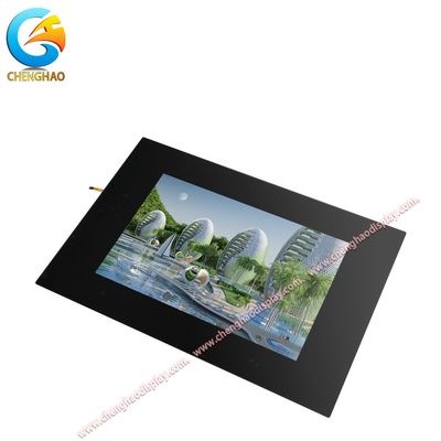 Tela sensível ao toque capacitiva IPS TFT LCD de 10,1 polegadas para ambiente de temperatura ampla