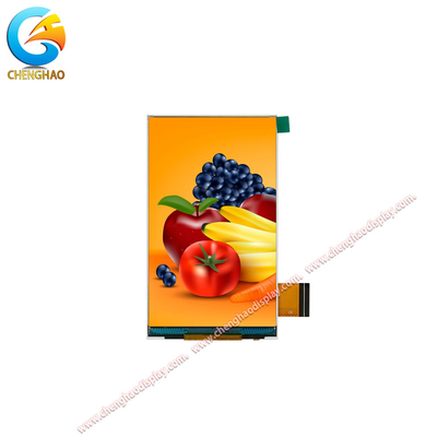 pixéis minúsculos do painel LCD 480x854 de 4,5 polegadas 80/80/80/80 de ângulo de visão