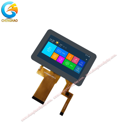 24 mordeu o RGB paralelo 4,3 exposição dos pixéis 50pin TFT LCD da exposição 480x272 do LCD da polegada