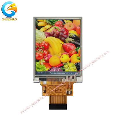 Tela sensível ao toque LCD de luminância personalizada de 200 a 2.000 Cd/m2 1,8 polegadas 128 x 160 pixels