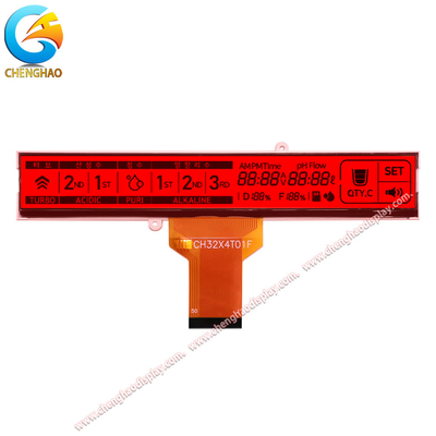 Tensão de funcionamento monocromática da exposição 4.8V de Transflective TN LCD com luminoso vermelho