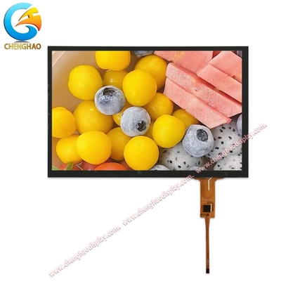 10.1 polegada Tft LCD vertical capacitivo touchscreen 2.8v-3.3v fonte de alimentação