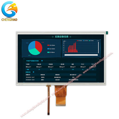 Display de toque em cores TFT HDMI Interface 50000h Tempo de vida 10,1 polegadas