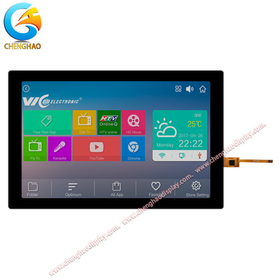 10.1 polegada Industrial LCD Module 80/80/80/80 Todos os ângulos de visão com I2C Touch
