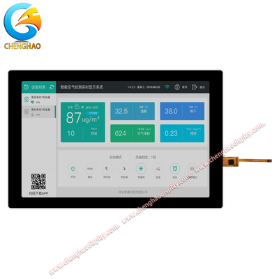 10Ecrã de transistor de filme fino de 0,1 polegada 1280*800 Resolução IPS LCD Display com toque