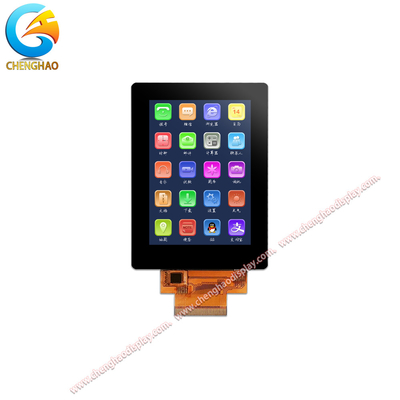 China Fornecedor Modulo LCD TFT de pequeno tamanho 3,5 polegadas com painel de toque I2C