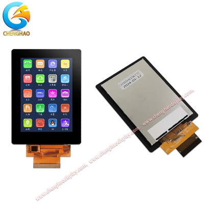 Display LCD TFT de 3,5 polegadas com painel de toque capacitivo