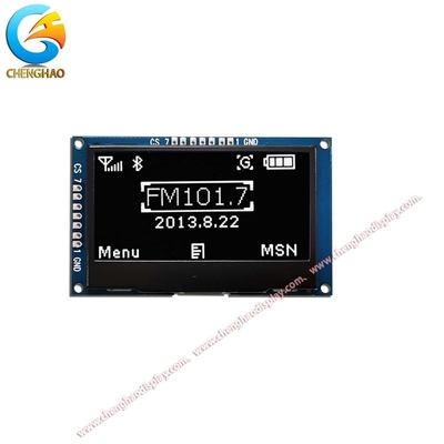 2.42 polegadas SPI OLED Display Module 128x64 pixels com SSD1309 Driving IC