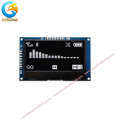 Modulo OLED personalizado 12864 de 2,42 polegadas com 4 fios SPI / I2C Interface