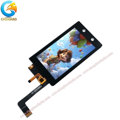 4Módulo de exibição LCD sensível ao toque de 0,3 polegadas com interface MIPI para equipamento de controlo de acesso