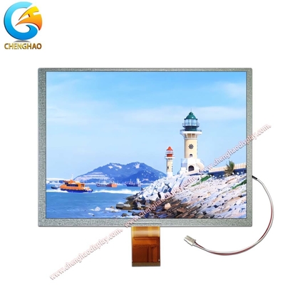 Módulo de tela LCD de 10,4 polegadas com resolução de 800x600 e interface RGB