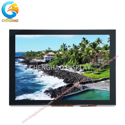 800*600 Resolução TFT Lcd Capacitive Touchscreen 900 Nits Alto brilho 8