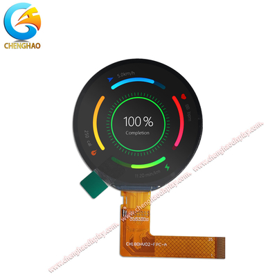 1.8 polegadas IPS TFT LCD Display Screen 360*360 Modulo de Resolução Interface SPI/MCU/RGB