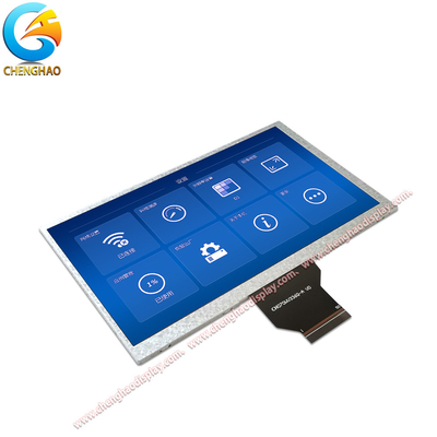 Ecrã LCD personalizado de 7 polegadas 800*480 Resolução 50pins Display Tft a cores