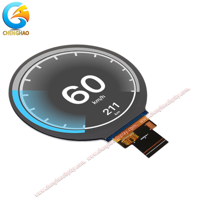 Ecrã LCD redondo IPS de 4 polegadas 720 * 720 Resolução com Interface SPI RGB