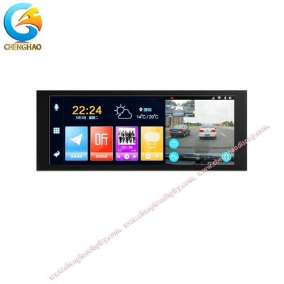 6.86 polegadas TFT LCD capacitivo touchscreen 16M Cor 1280 * 480 pixels LCD TFT personalizado