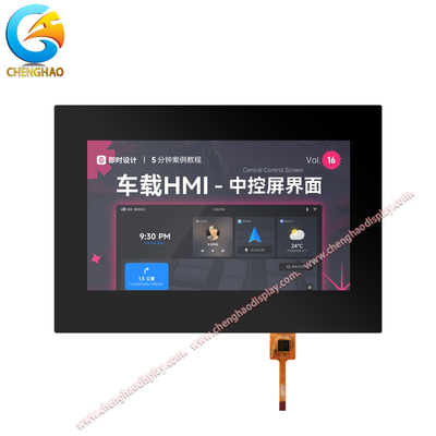 Industrial TFT LCD capacitivo touchscreen 1024x600 pontos 7 polegadas 16M colorido módulo TFT
