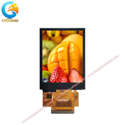 2.8 polegadas IPS LCD Display Module, Pequena TFT LCD Touch Screen com brilho e clareza aprimorados