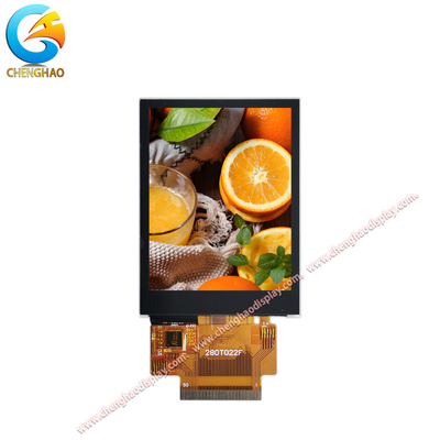 2.8 polegadas IPS LCD Display Module TFT LCD capacitivo touchscreen Largo intervalo de temperatura Design durável