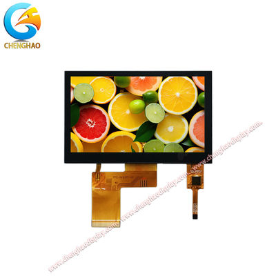 Toque capacitivo Pequeno ecrã LCD touch 4,3 polegadas IPS TFT LCD Display Module