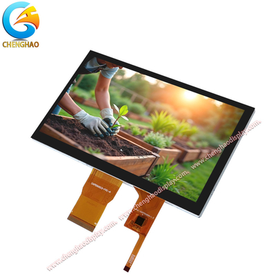 OEM 7 polegadas touch screen RGB 1024 * 600 IPS TFT LCD painel de tela