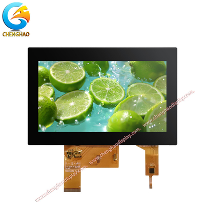 Industrial Tft Lcd 7 polegadas Resolução 800x480 Com Toque Capacitivo