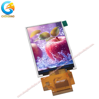 Tela LCD IPS 240x320 de 2,8” 50 pinos, painel TFT pequeno com múltiplas interfaces