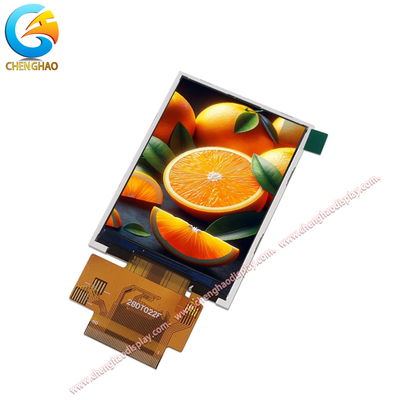 Tela LCD TFT de 2,8 polegadas 240x320 IPS com direção de visualização livre e FPC de 50 pinos