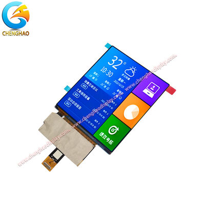 Ultra-thin 1080x1240 4 inch AMOLED Display Module with MIPI Interface for Digital electronics