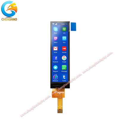 2.25 polegadas TFT LCD Display Module 76x284 SPI Interface Alto brilho