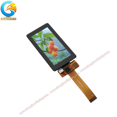 1.9 polegadas 170x320 IPS TFT LCD Capacitive Touch Display Module 8-Bit SPI 400 cd/m2 Impermeável