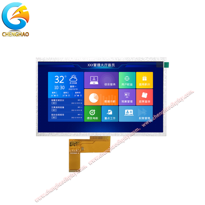 10.1 Módulo de exibição LCD TFT de 1024x600 polegadas com interface RGB - 400 cd/m2 LCD industrial