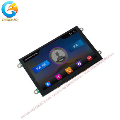Módulo LCD TFT IPS de alto brilho de 5,0 polegadas com motor EVE2 e tela sensível ao toque capacitiva SPI