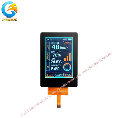 Módulo de Display LCD TFT IPS de 3.5 Polegadas 320x480 CH350HV47C-L com SPI e Cobertura de Vidro Espesso